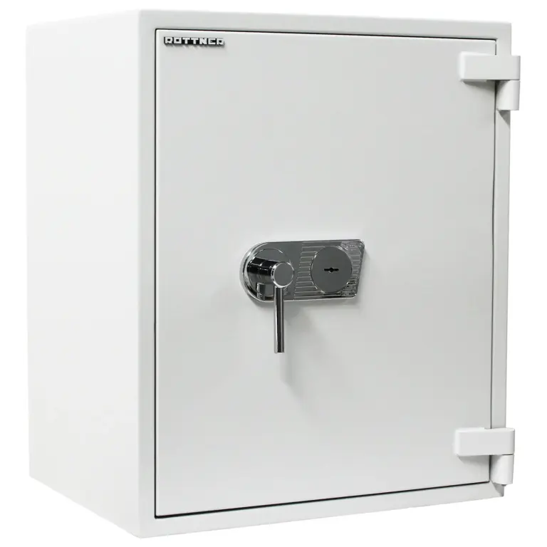 Rottner Wertschutzschrank EN2 Diamant Fire Premium PO80 Doppelbartschloss grau – Ansicht 1