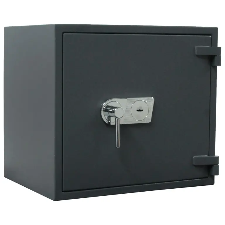 Rottner Wertschutzschrank EN2 Galaxy 60 IT Fire Doppelbartschloss graphitgrau – Ansicht 1