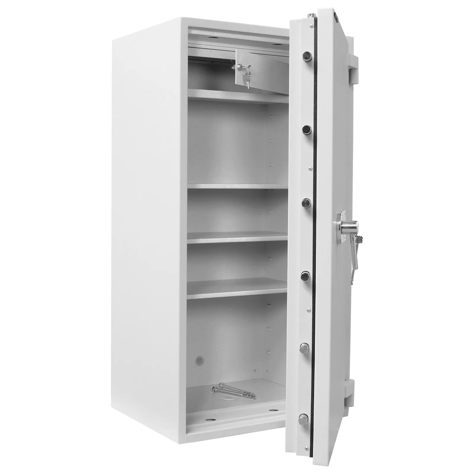 Rottner Wertschutzschrank EN3 Diamant Super Fire DO130 Doppelbartschloss grau – Ansicht 2