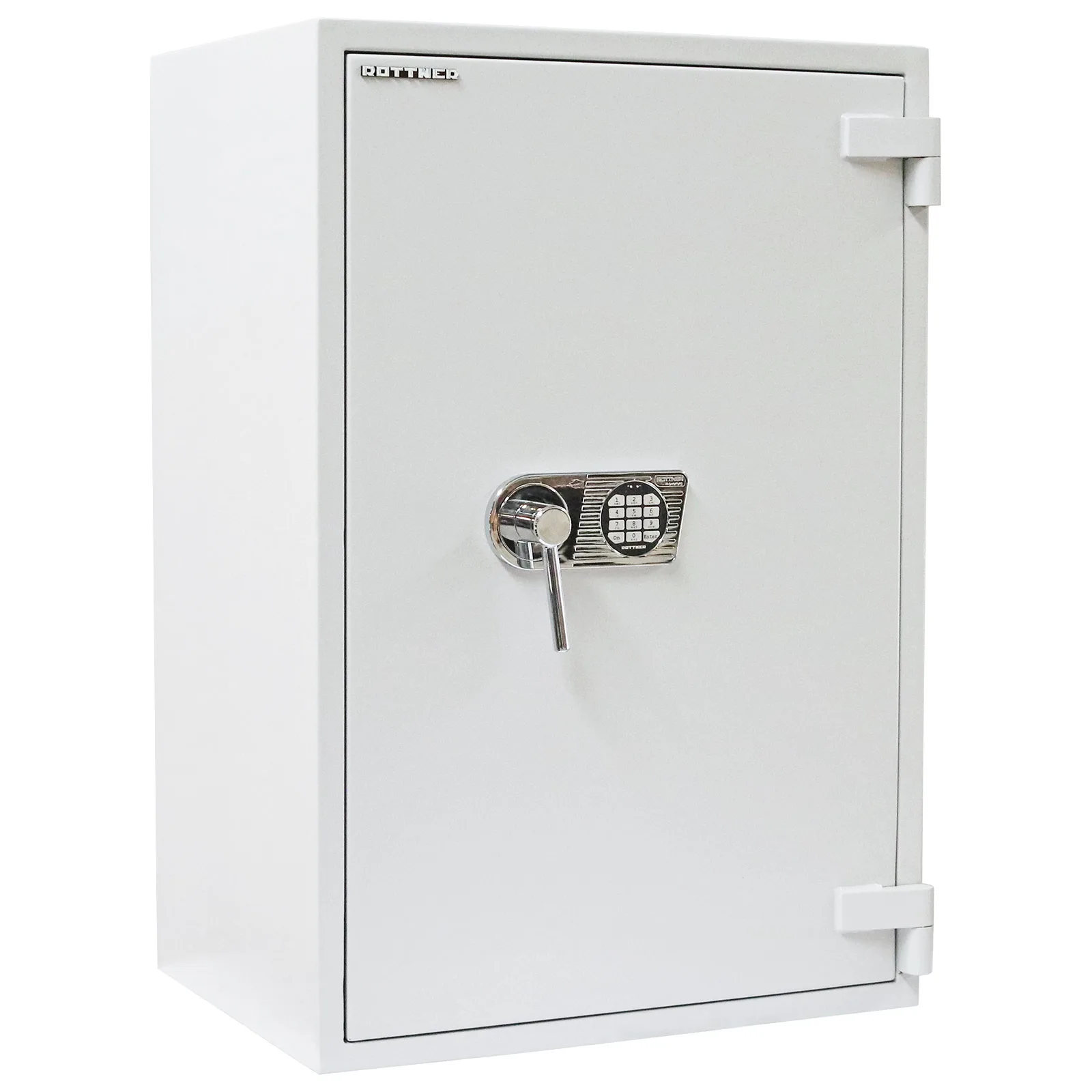 Rottner Wertschutzschrank EN3 Diamant Super Fire Premium DO100 Elektronikschloss grau – Ansicht 1