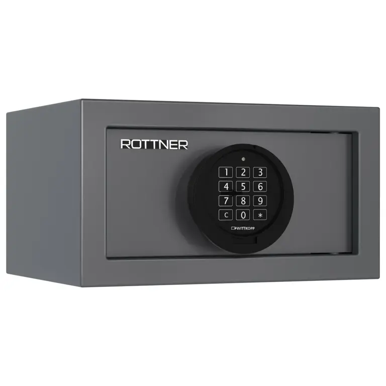 Rottner Wertschutzschrank S1 Praktik 17 Elektronikschloss Anthrazit – Ansicht 1