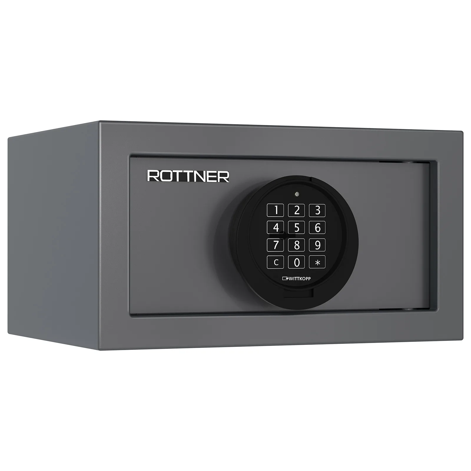 Rottner Wertschutzschrank S1 Praktik 17 Elektronikschloss Anthrazit – Ansicht 1
