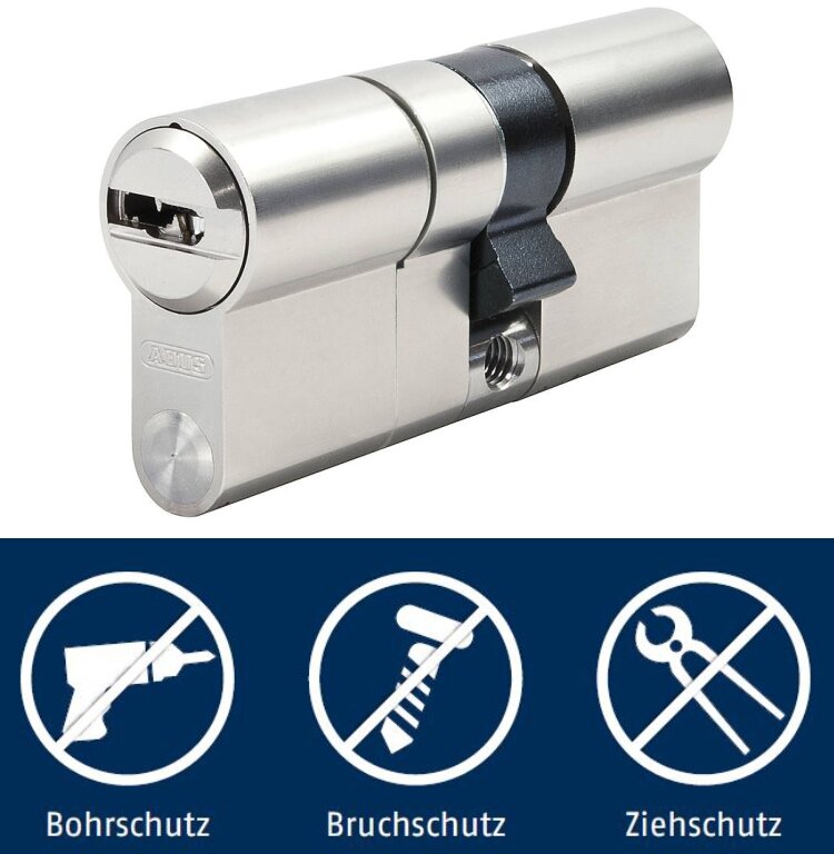 Schließzylinder ABUS Bravus 2000 MX Modular mit Bohr- und Ziehschutz – Beispielabbildung
