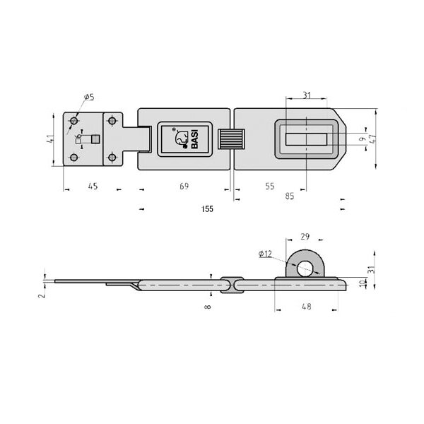 Sicherheitsüberfalle SF 50 - 155 – Produktdetail