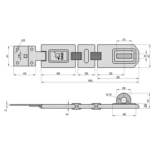 Sicherheitsüberfalle SF 50 - 195 – Produktdetail