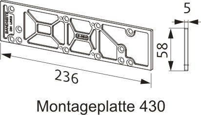 Türschließer G-U BKS OTS 430 mit Scherenarm silber – Produktdetail