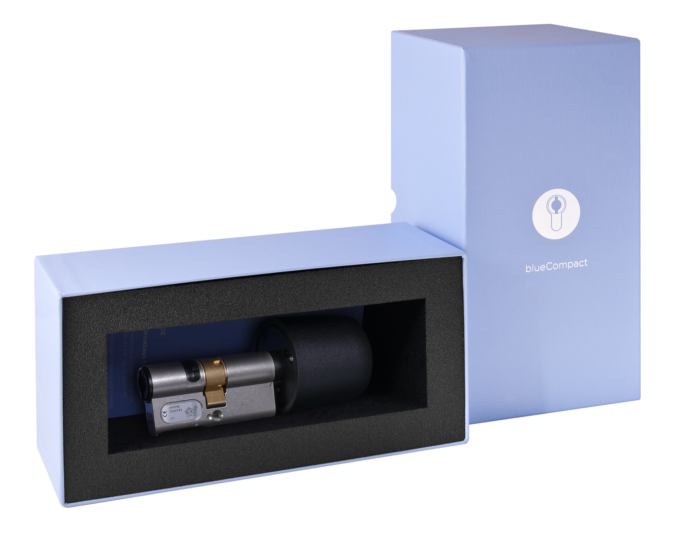 Winkhaus blueCompact - Profil-Knaufzylinder Typ BO 04 einseitig kontrolliert – Produktdetail